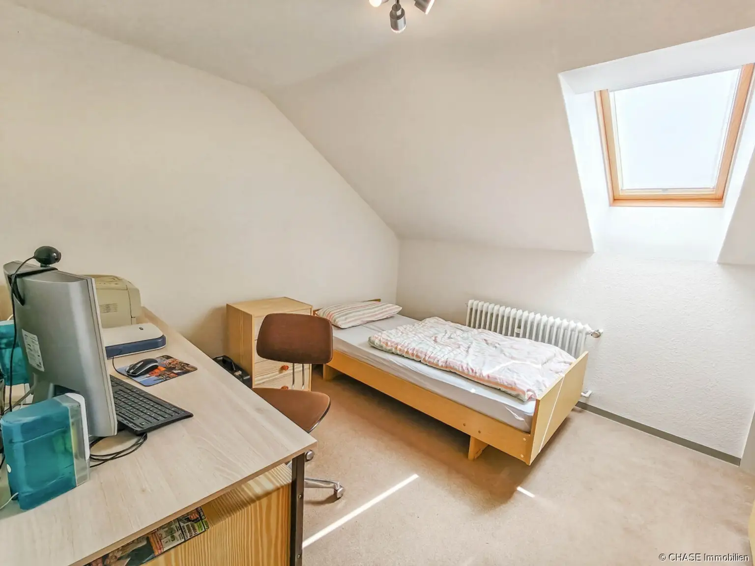 Ausgebautes Zimmer 3 Dachgeschoss