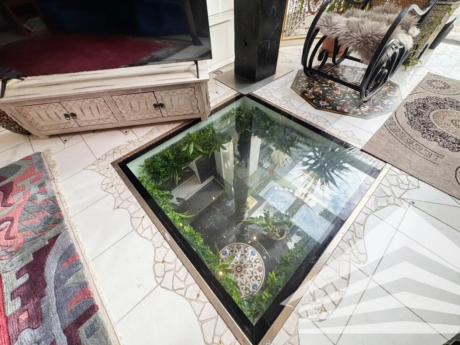 Detail | Blick vom WZ ins EG