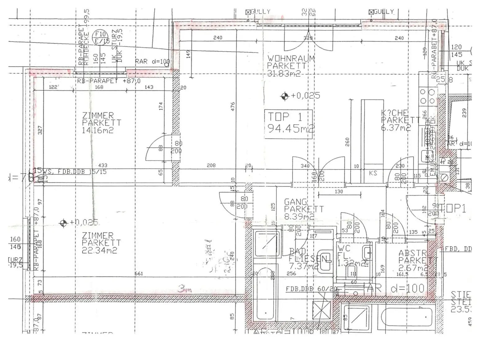 Exklusive 3-Zimmer-Wohnung mit großer Terrasse und Grünblick