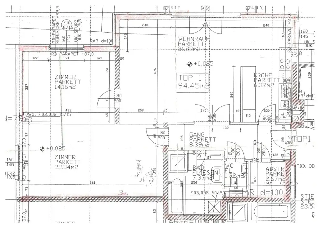 Exklusive 3-Zimmer-Wohnung mit großer Terrasse und Grünblick