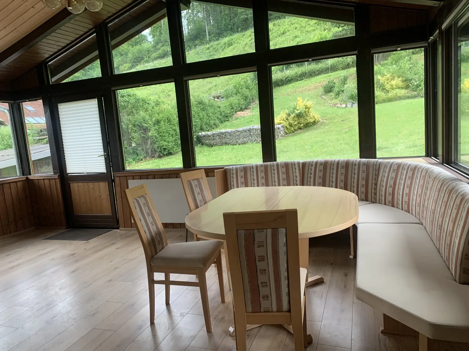 Wintergarten inklusive Grünblick