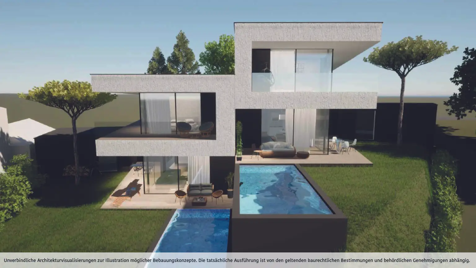 Unverbindliche Architekturvisualisierung DH