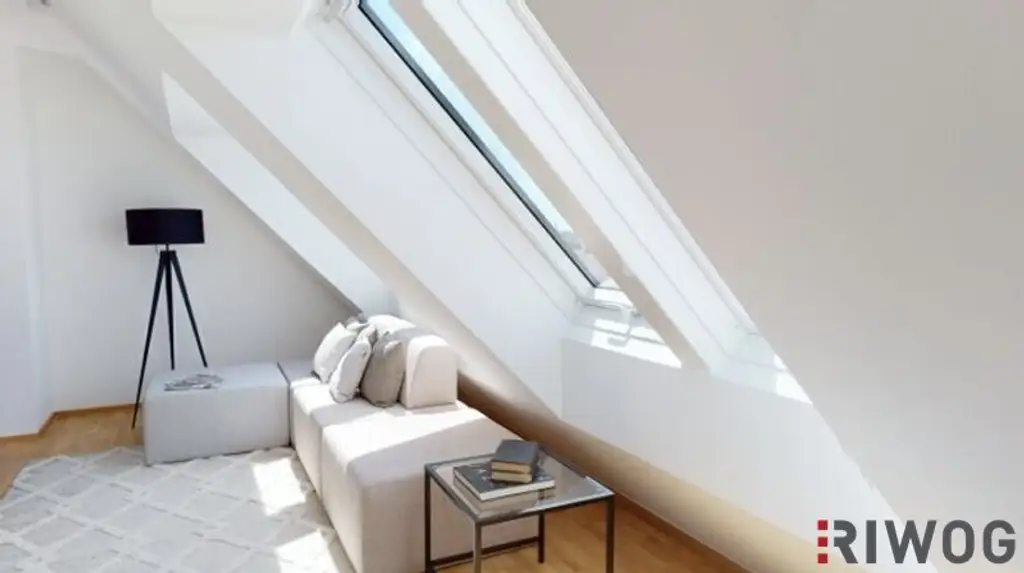 Erstbezug eines Luxus Dachgeschosses mit Fernblick auf Prater auf Stephansdom in der nähe der Donauinsel