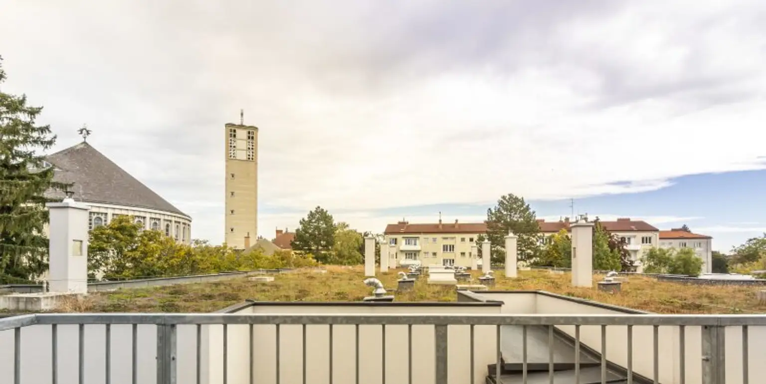 **Hofseitiger Balkon** Modernes Wohnen in ruhiger Lage