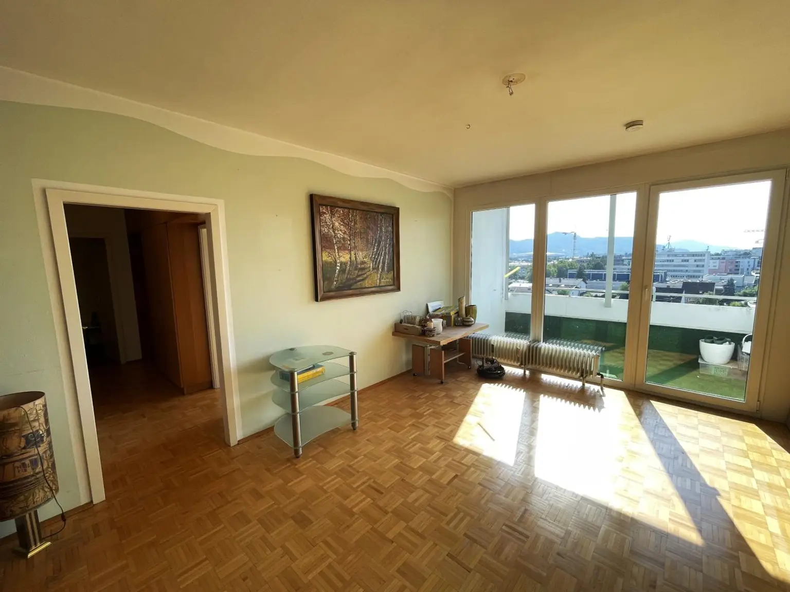 Renovierungsbedürftige Wohnung mit Loggia in Waidmannsdorf