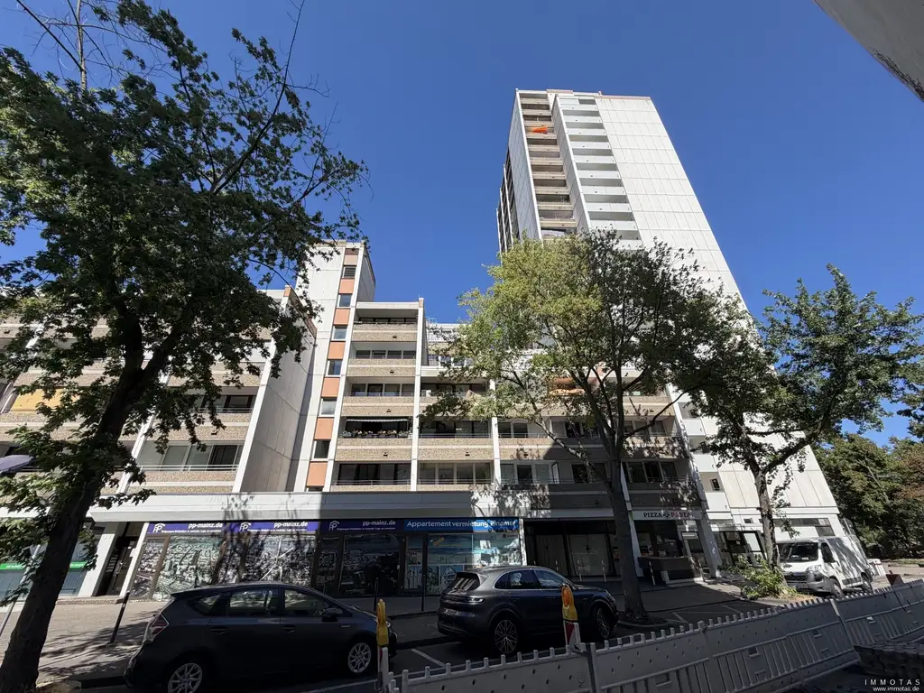 Über den Dächern von Mainz – 3,5-Zimmer-Wohnung mit Panoramablick im 20. OG