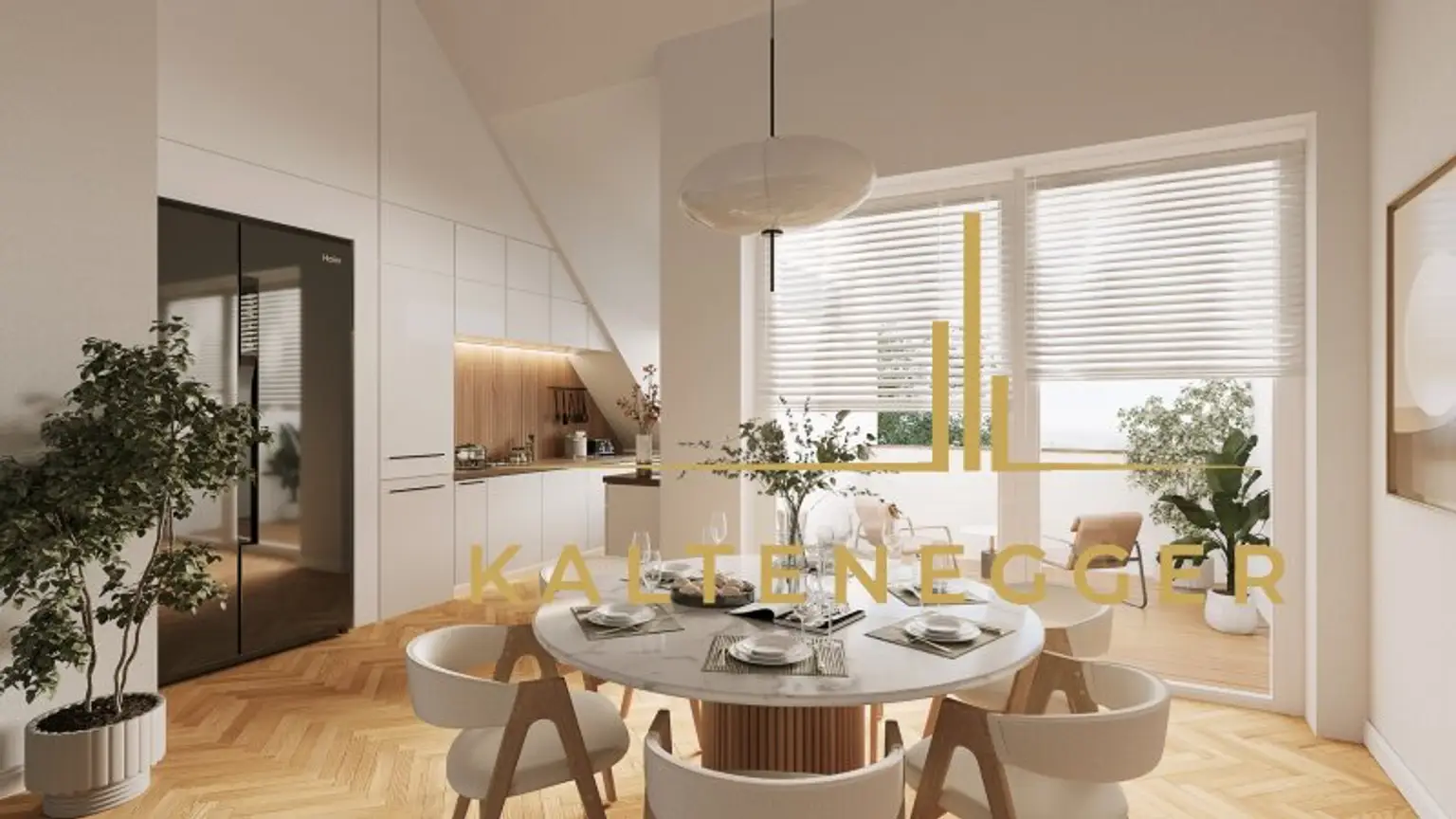 Nussdorf: Premium-Dachgeschoss mit Galerie und Loggia auf Gründerzeithaus – Erstbezug