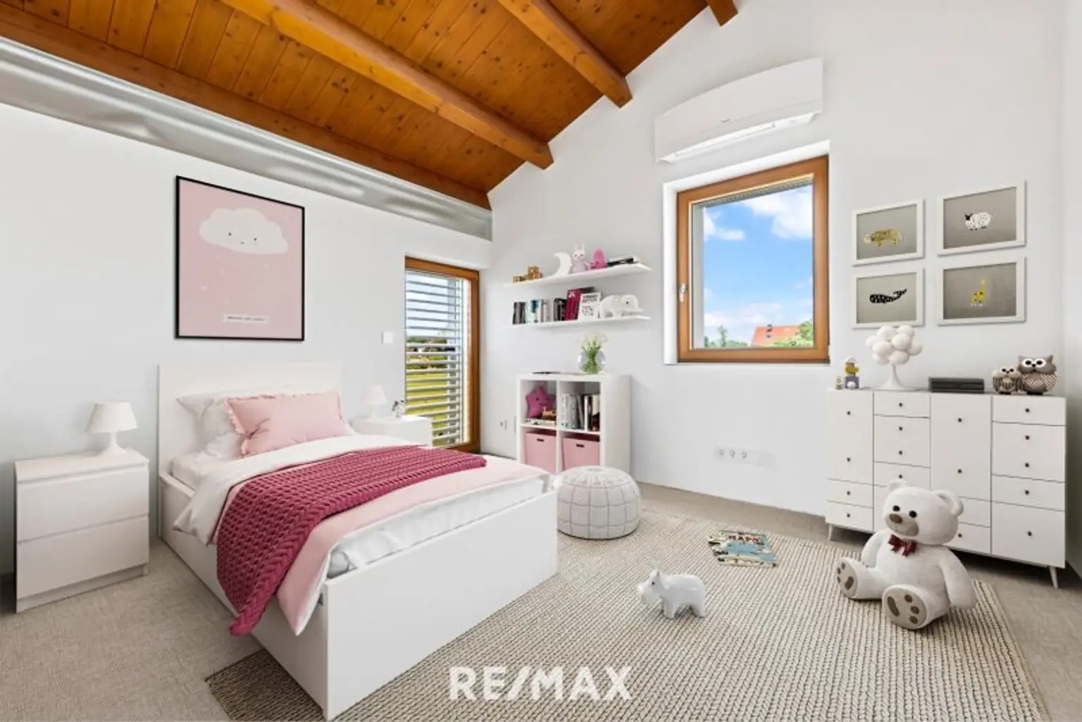 Virtual Staging - Kinderzimmer