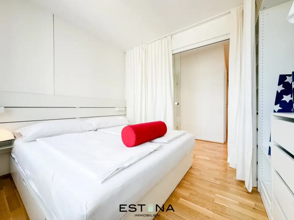 Möbliertes Apartment mit atemberaubendem Ausblick beim Naherholungsgebiet Wienerberg