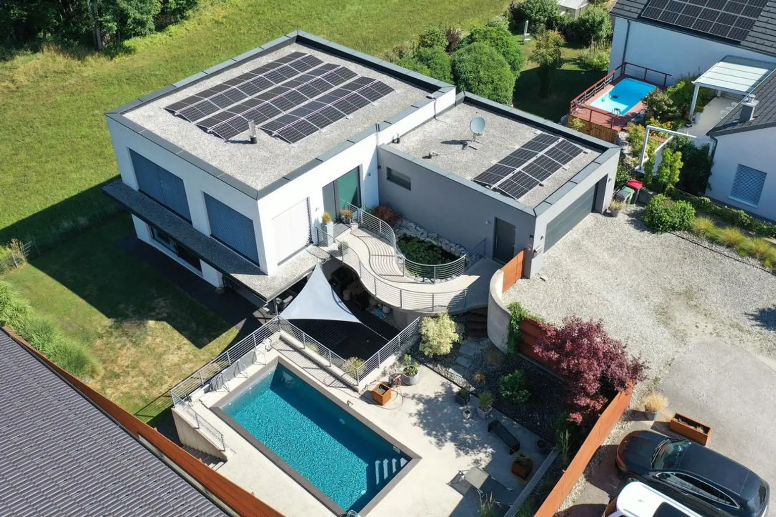 Außenansicht Vogelperspektive