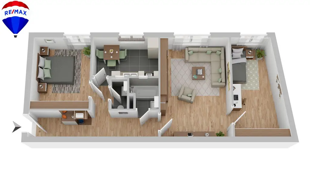 " ++ FastImVierten ++ ruhige Lage ++"