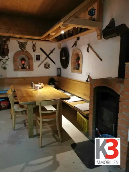 K3 - Gemühtlicher, barrierefreier Bungalow mit kleiner Werkstatt und angebautem Pavillon