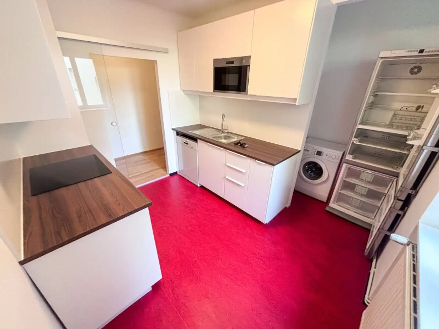 Ruhige Wohnung mit Grünblick