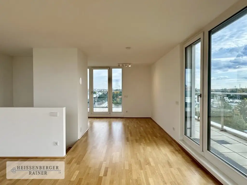 PANORAMA, TERRASSEN UND TOLLE AUFTEILUNG /// PENTHOUSE /// ALTE DONAU, UNO, DONAUZENTRUM /// VORSTEUERABZUG MÖGLICH!