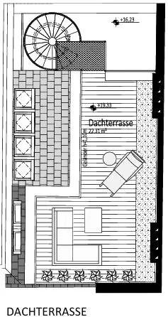 Dachtrerrasse