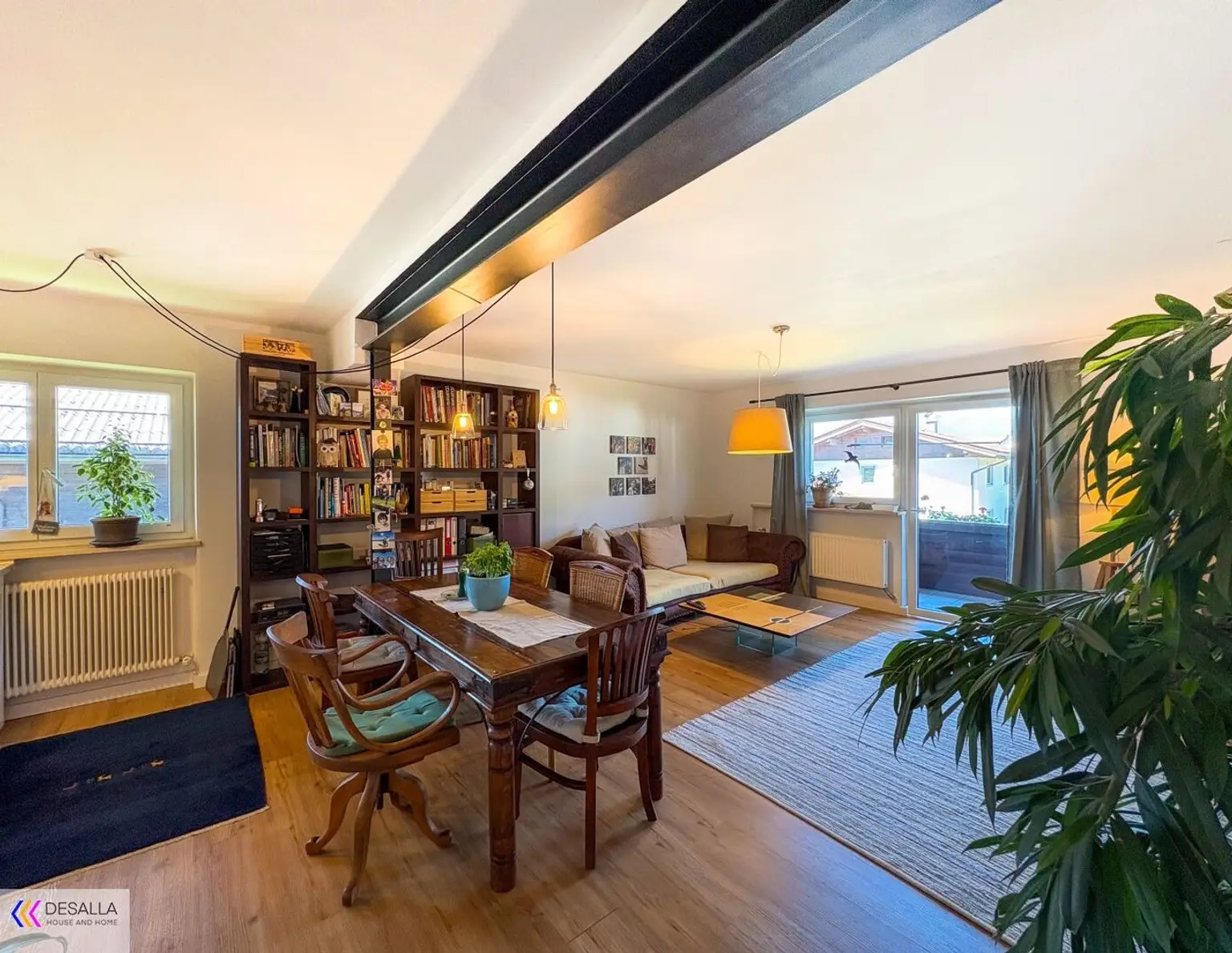 Attraktive 3-Zimmer-Wohnung mit Westbalkon und großzügigem Dachboden