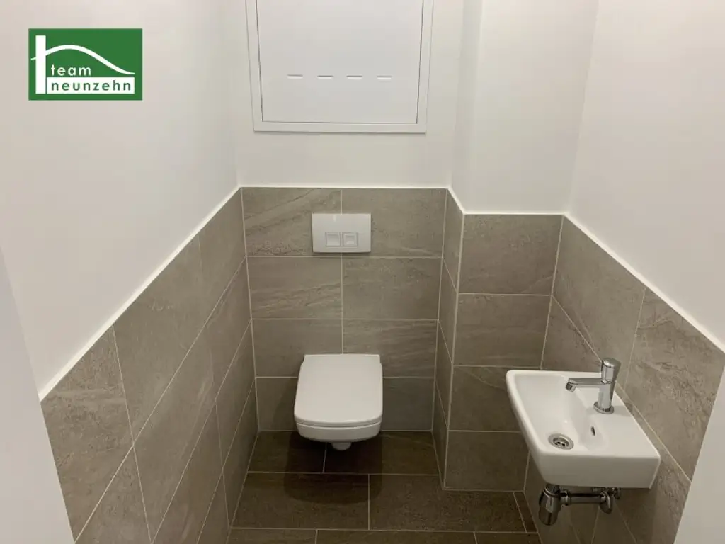 Familientraum im Mautner-Markhof mit Süd-Terrasse! Traumküche- und Bad sowie Abstellraum! GEMEINSCHAFTLICHE DACHTERRASSE!