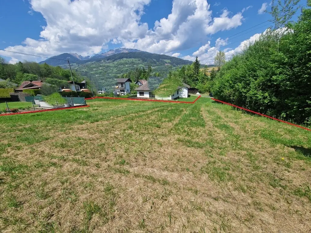 Sonniges Baugrundstück am Lurnbichl / Seeboden bei Spittal an Drau