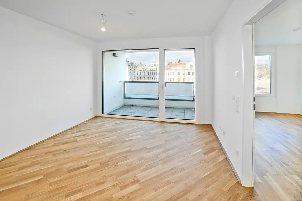 Herbstaktion: Stilvolle 2-Zimmer-Erstbezugswohnung mit Loggia in Hernals – ausgezeichnete Anbindung!