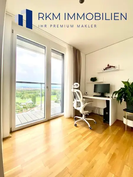 Exklusive und moderne 3-Zimmer-Wohnung mit Balkon in 1020 Wien – Einzigartige Aussicht, Marina Tower, VIP - Location