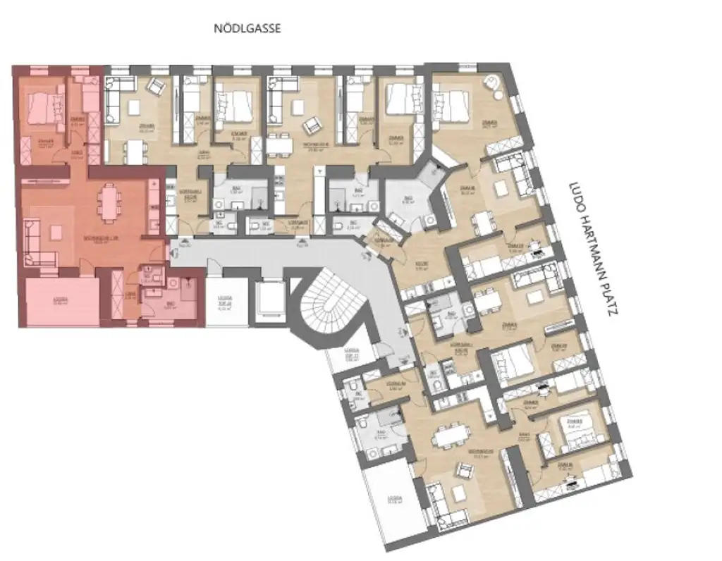 NEUES PROJEKT „LH4“ - U6 THALIASTR. / NÄHE STADTHALLE / PARKLAGE - Topsanierte Altbauwohnung / Erstbezug
