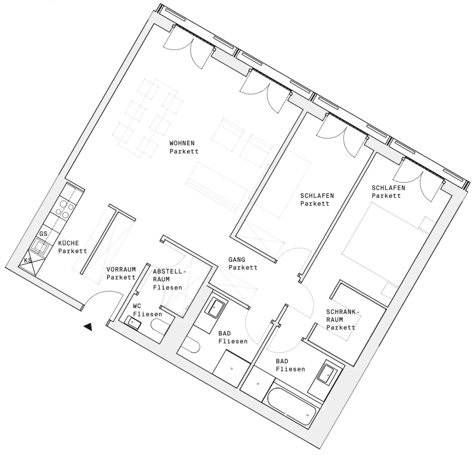 DC-FLATS: High-End-Apartment bei der UNO-City!! ERSTBEZUG!!