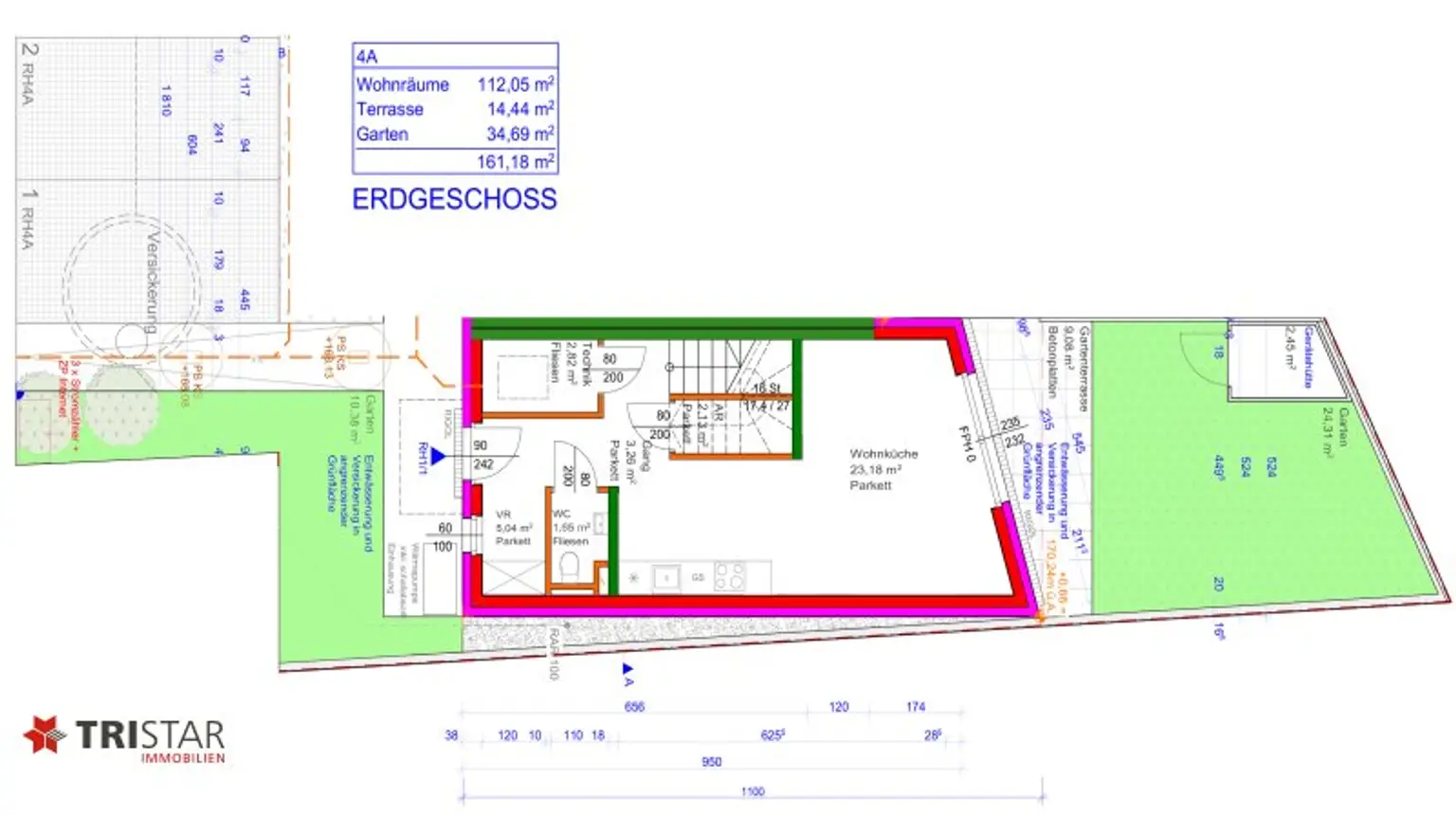 NEU! • Ziegelmassiv • Schlüsselfertig • Garten + Terrasse • Fischamend