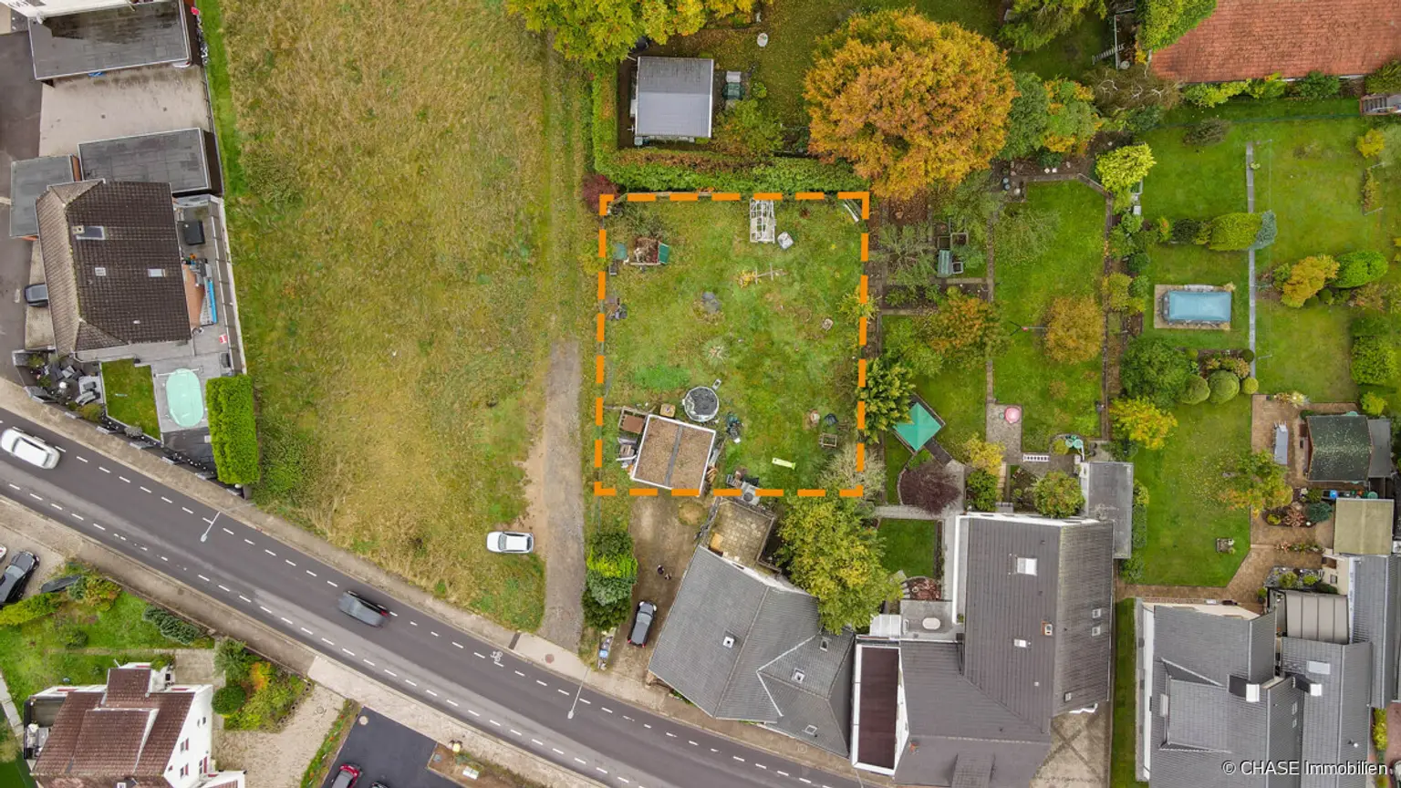 Vogelperspektive - gesamtes Grundstück