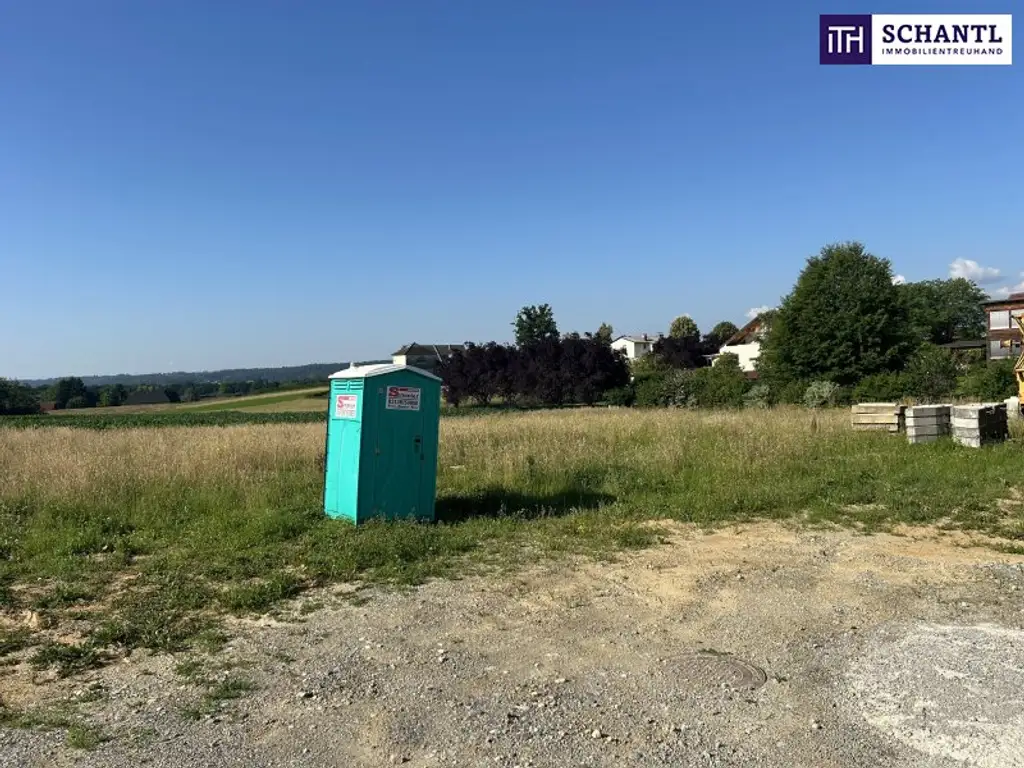 Traumgrundstück mit Weitblick in familiärer Wohnlage! In 8501 Lieboch!