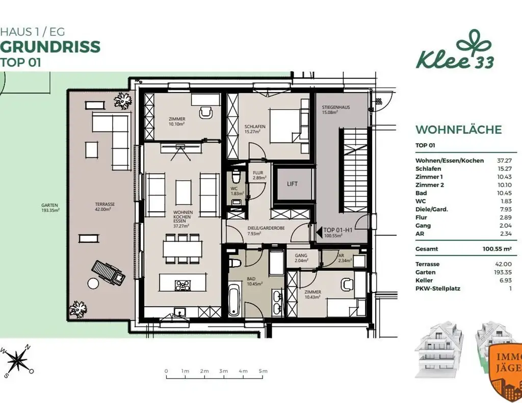 Klee33 - Ihr neues Wohnglück in Linz Urfahr