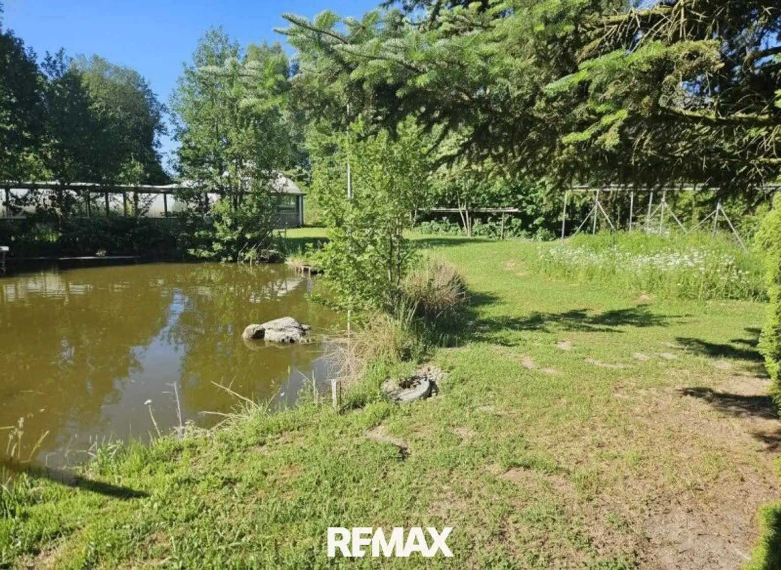 Teich und Nutzgrund