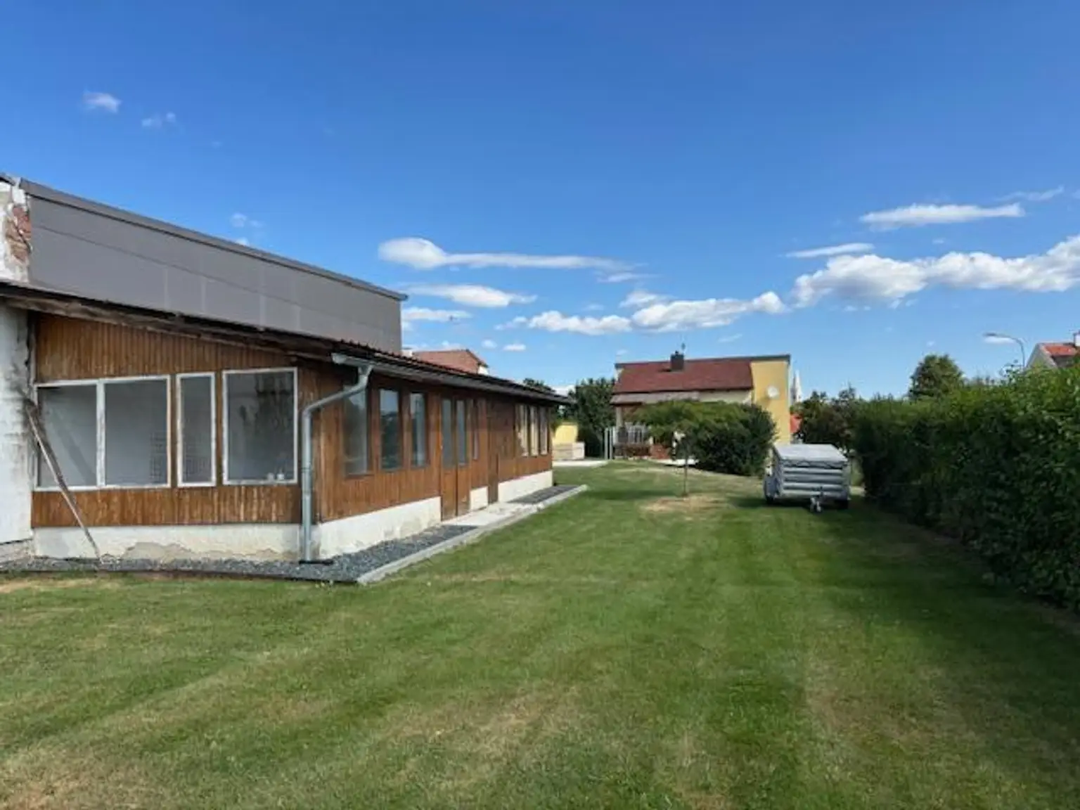 Blick vom Garten