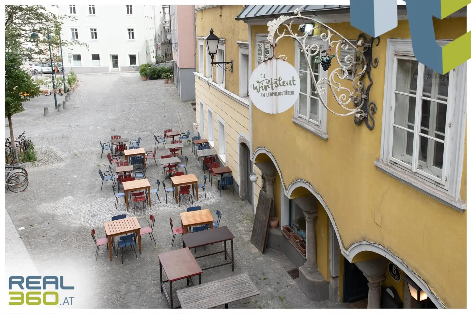 Sehr gut gelegenen Gastronomiefläche mit Gastgarten zum sofortigen Start zu vermieten!
