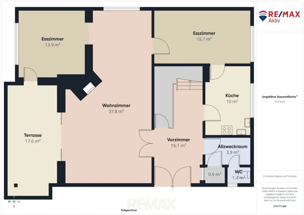 Plan Erdgeschoss