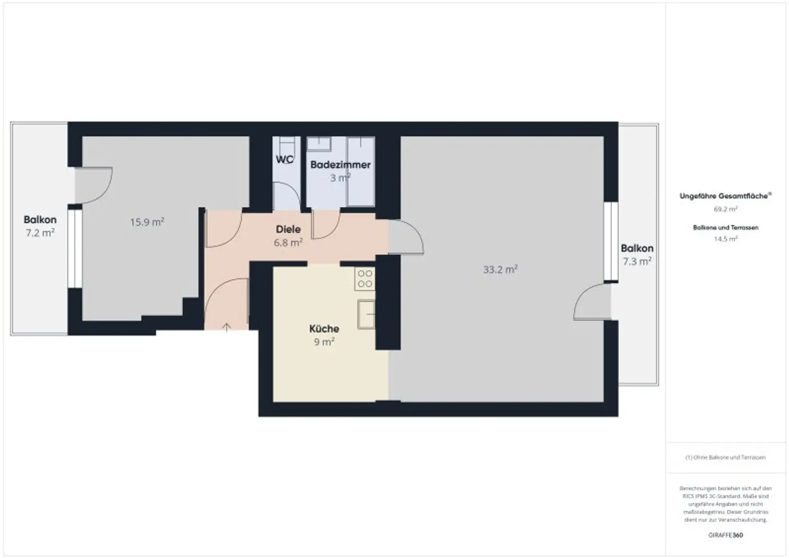Traumhafte DG-Wohnung in 1210 Wien: Ab 750,-- € Kreditrate/Monat!!!