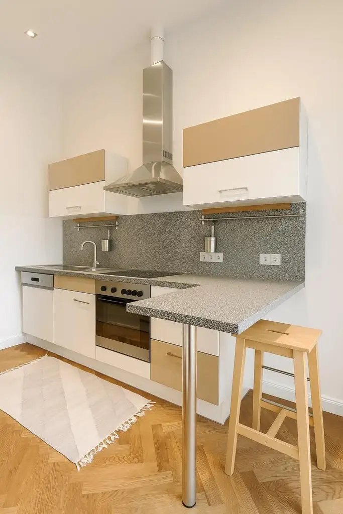 Stilvolle Altbauwohnung mit Balkon in begehrter Lage des 18. Bezirks – unbefristete Miete