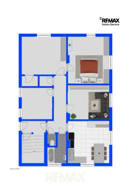 Grundriss Obergeschoß