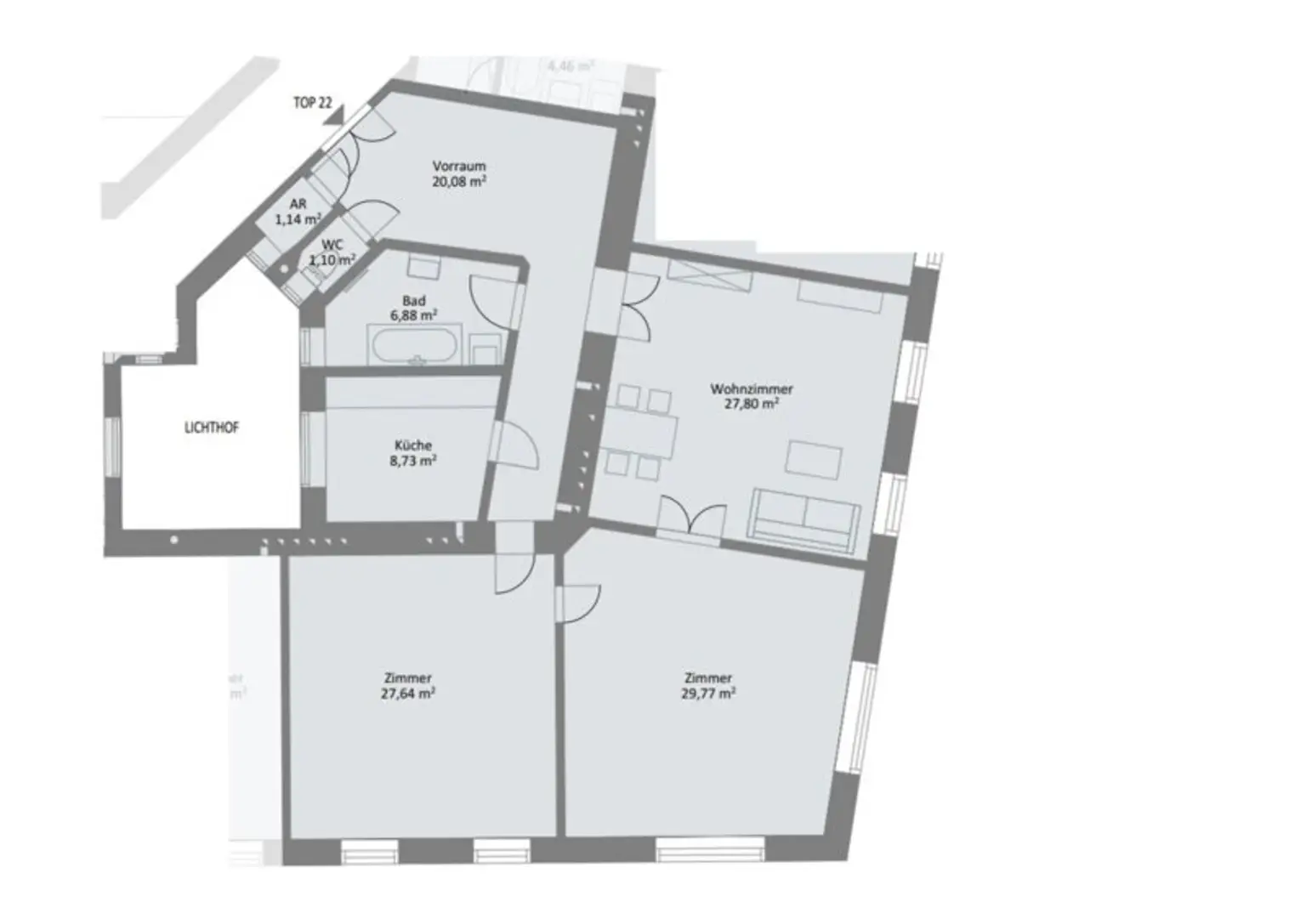 Großzügige 3-Zimmer Altbau-Wohnung in Bestlage! 3. Stock mit Lift! Nähe U4 Margaretengürtel und Pilgramgasse!