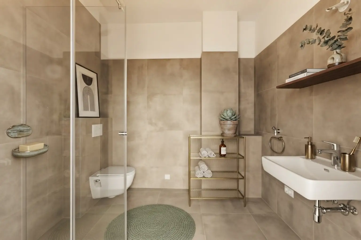 Visual Bad 1 | EXKLUSIVE DG Maisonette ++ mit ZWEI TERRASSEN | Prima Service Immobilien