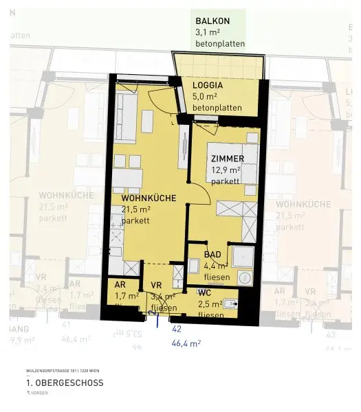 PROVISIONSFREI - Aspern Flats 101 - Ihr Traum vom Eigenheim im Grünen