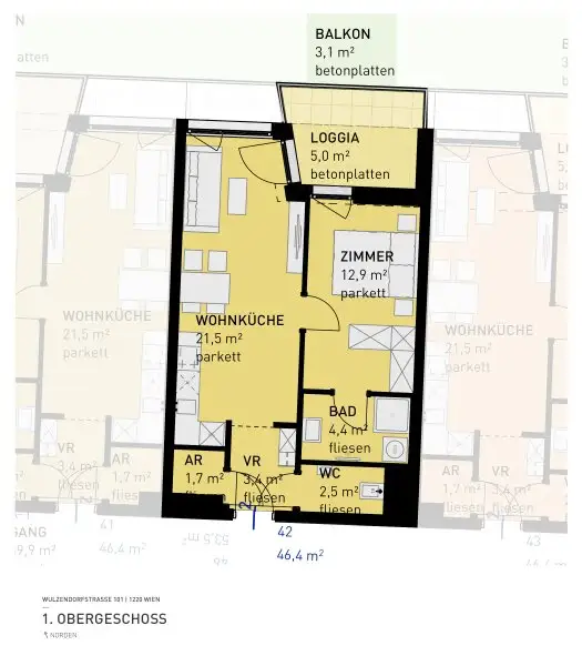 PROVISIONSFREI - Aspern Flats 101 - Ihr Traum vom Eigenheim im Grünen