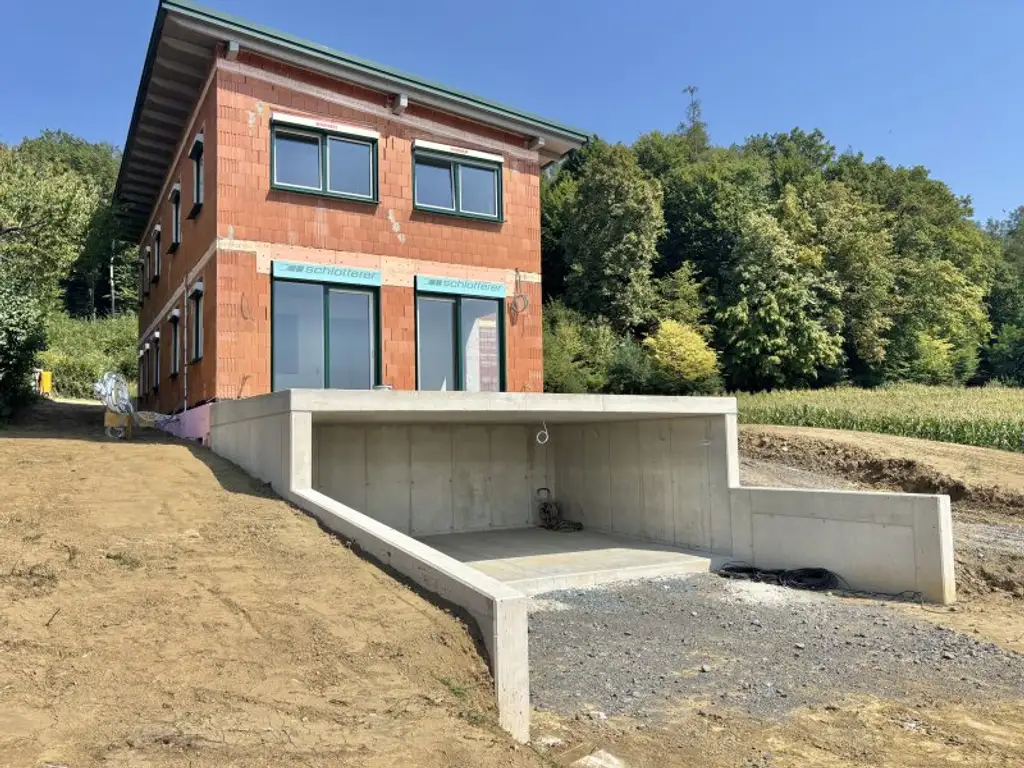 '' ZEITGEIST '' Exklusives Einfamilienhaus in beschaulicher Ruhelage - Rohbau bereits errichtet - Fertigstellung Dez. 2025 !!