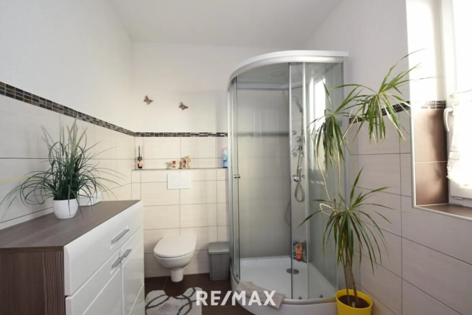 Duschbad im Erdgeschoß