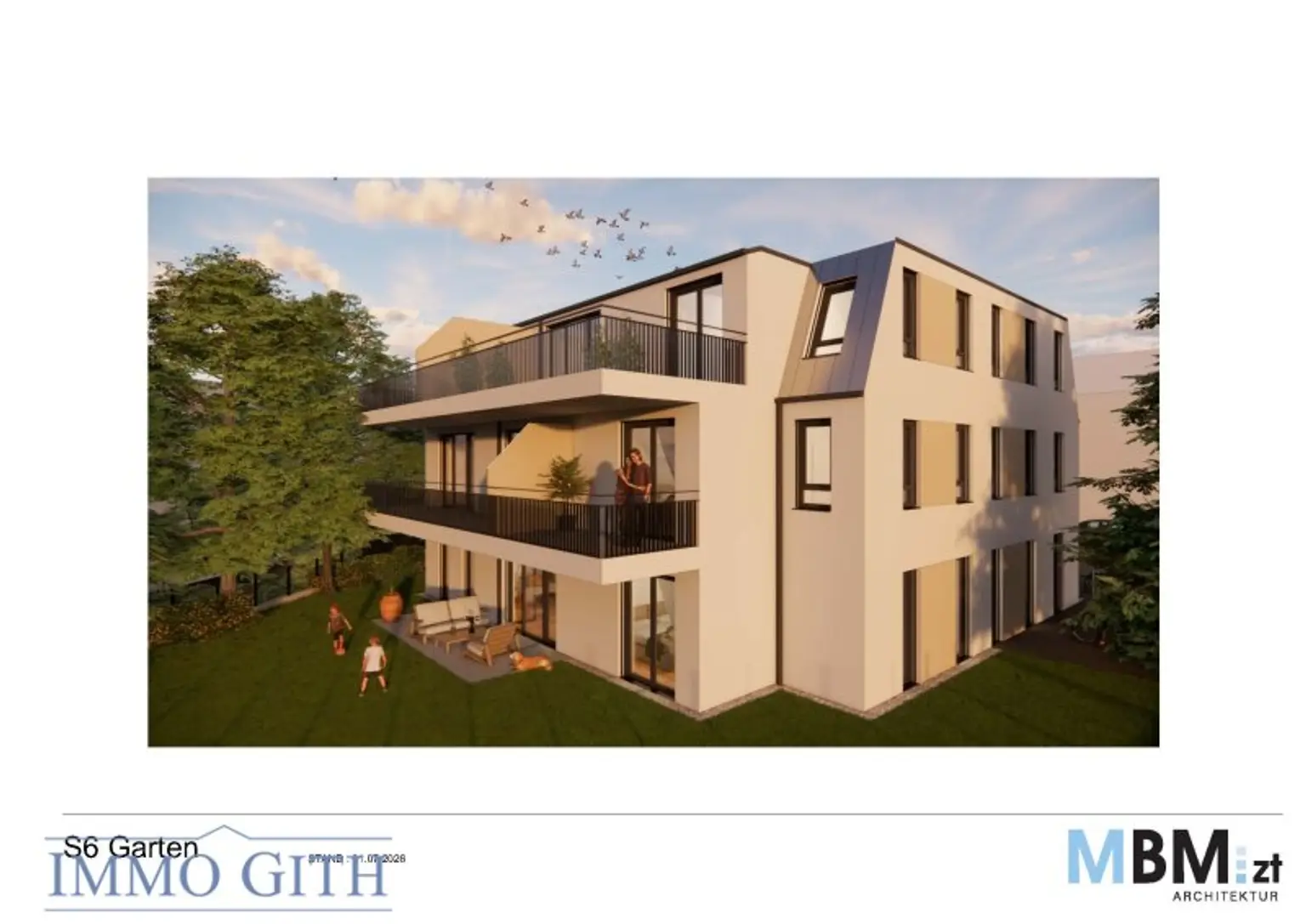 NEUBAU IN PERCHTOLDSDORF: EXKLUSIVE EIGENTUMSWOHNUNGEN + PRAXIS IN DER SALITERGASSE 6 – MODERN, GRÜN & ZENTRUMSNAH!