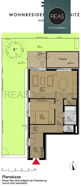 Provisionsfrei: Wohnresidenz Zögernitz! Luxus Gartenwohnung in Döblinger Bestlage! Garagen verfügbar!
