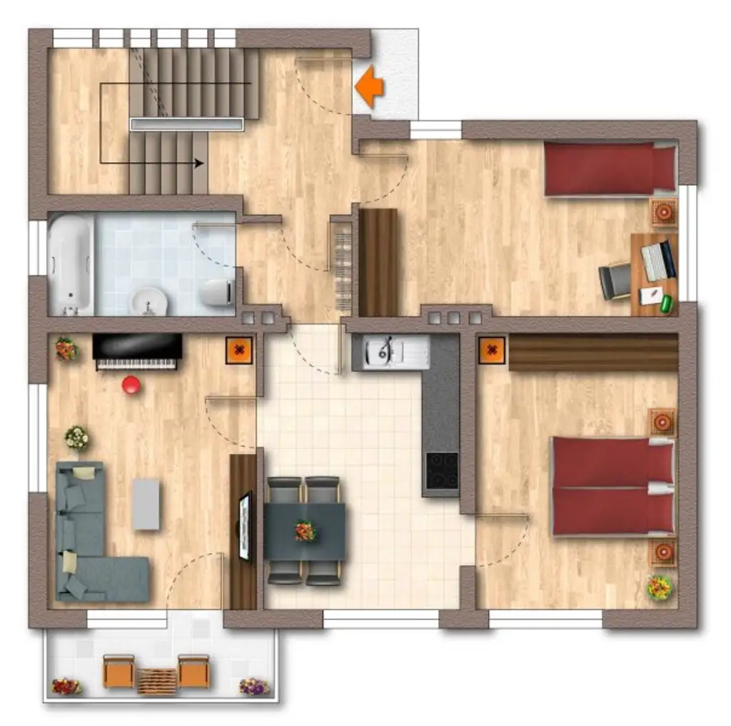 Grundriss Erdgeschoss