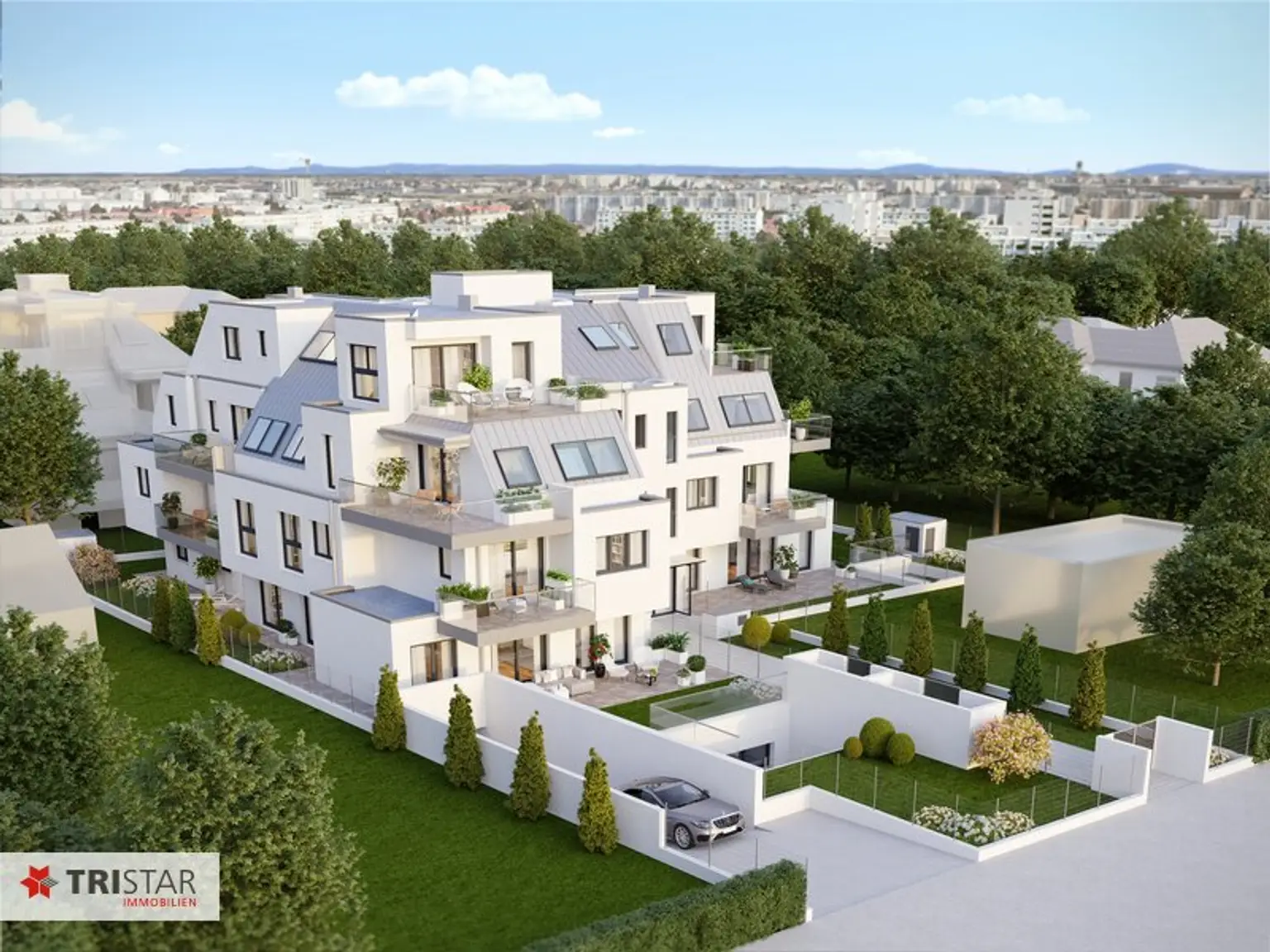 Moderne Dachgeschoßwohnung in 1220 Wien – Erstbezug mit Balkon und Fußbodenheizung!