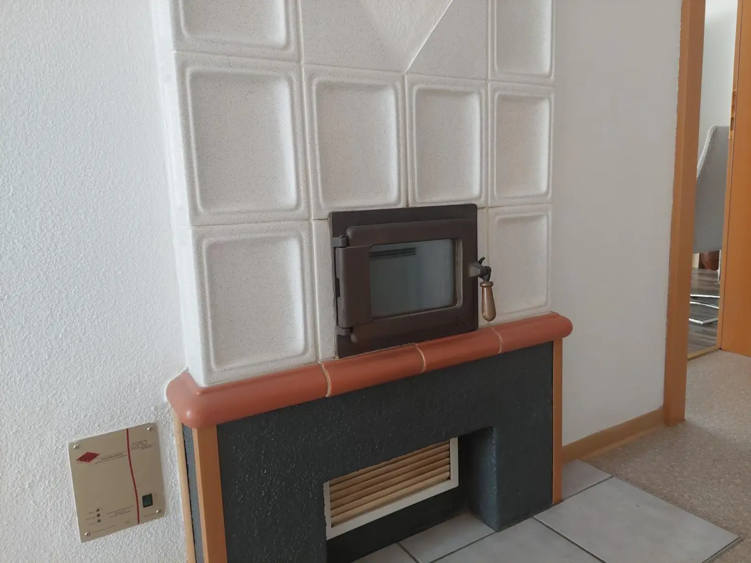 gemütliche Wärme kommt an den kühleren Tagen vom K