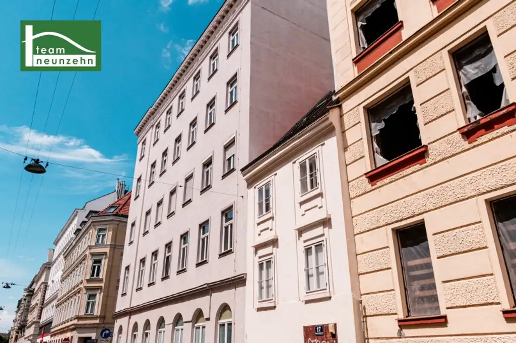Hervorragende Stadtwohnung mit Terrasse in ruhiger Bestlage: direkt bei U2 und in wenigen Min. fußläufig im 1! - JETZT ZUSCHLAGEN