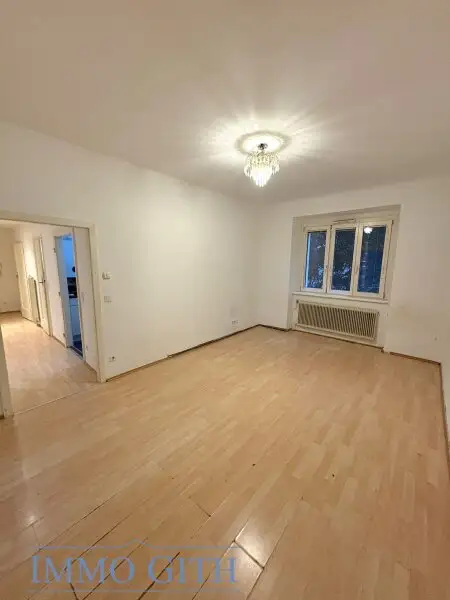 GUT GESCHNITTENE CA. 66 m² GROSSE 2-ZIMMER-WOHNUNG NAHE U1 REUMANNPLATZ / KEPLERPLATZ ZU MIETEN!